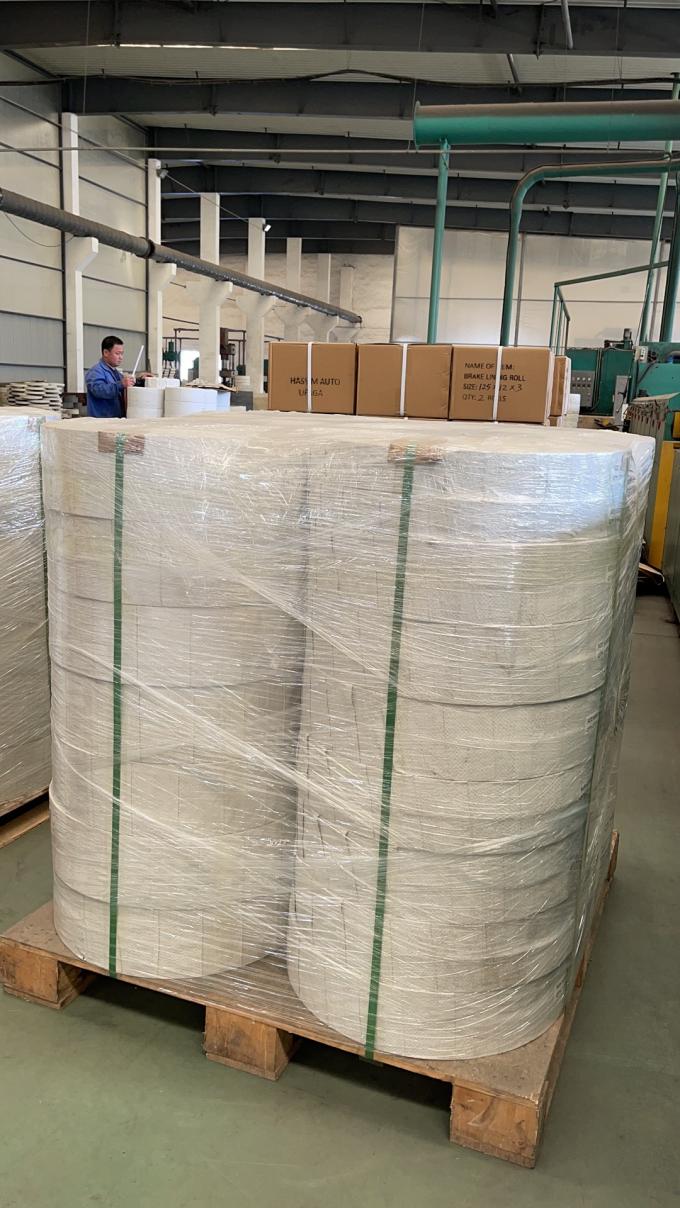 Grounded Brake Lining Roll Mooring Winch Brake Lining Grinded Woven