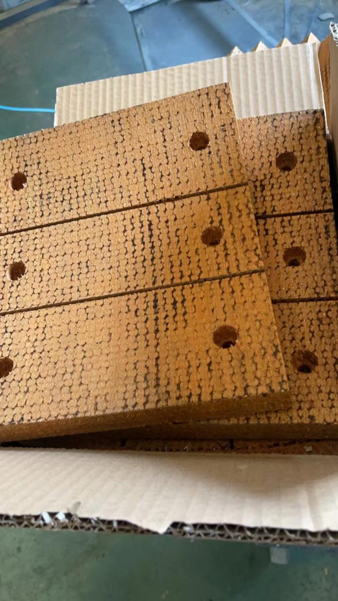 Oilfield Brake Blocks Woven Brake Block Material