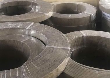 Asbestos Free Resin Woven Brake Lining Rolls Heat Resisting With Brass Wires