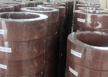 Friction Woven Brake Lining Material / Light Truck Brake Lining Roll Parts