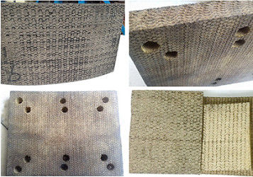 Drilling Machine Pile Driver Woven Brake Block Material Woven Lining with Resin