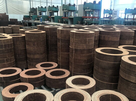 Woven Brake Lining Rolls with Brass Wires Resin Woven Brake Lining Material