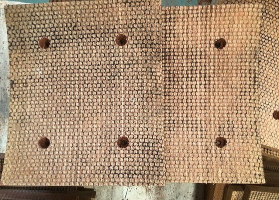 Oil Well Drilling Brake Block Material Friction Woven Brake Lining 25.4mm 30mm Thickness