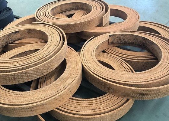 Non Asbestos Winch Asbestos Free Brake Lining With Brass Wire Winch Woven Brake Lining