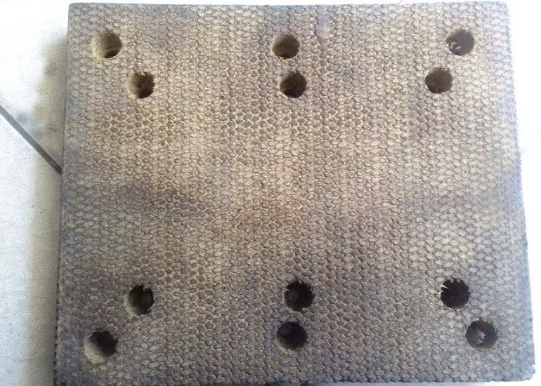 Asbestos Free Brake Block Material Non Asbestos Brake Block for