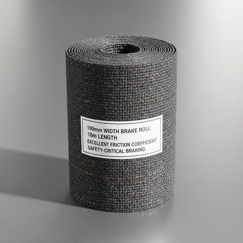 100mm Width brake roll 10m Length providing excellent friction ...