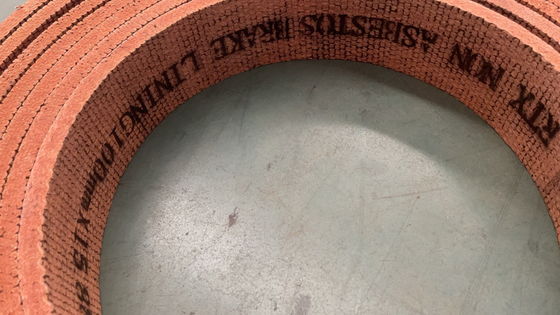Tejida Frenos En Rollos Friction Roll Asbestos Free Winch Woven Brake Lining Material