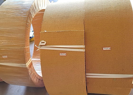 Resin Woven Brake Lining Roll with Brass Wire Inside for Windlass Friction Lining
