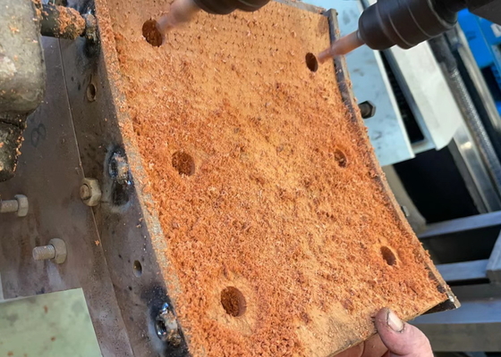 Drilling Rig Brake Blocks Resin Woven Brake Block Material for Pile Driver Brakes