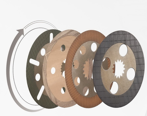 Construction Machinery Friction Discs For Loader Forklift Brake Disc Friction Lining