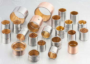 Oilless Composite Wrapped Bronze Bushings Graphite Bushing Material High Quality
