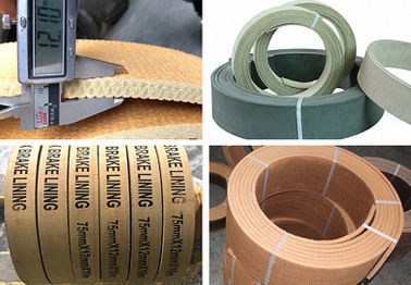 Non Asbestos Molded Brake Lining Roll Woven Friction Lining Material Asbestos Free Brake Lining