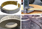 Flexible Brake Band Lining Woven Roll Lining With Brass Wire Reinforced