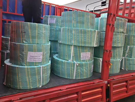 Resin Woven Brake Lining Roll with Brass Wire Inside for Windlass Friction Lining