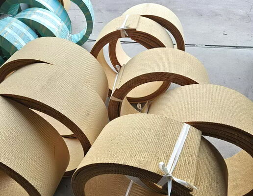 Resin Woven Brake Lining Roll with Brass Wire Inside for Windlass Friction Lining