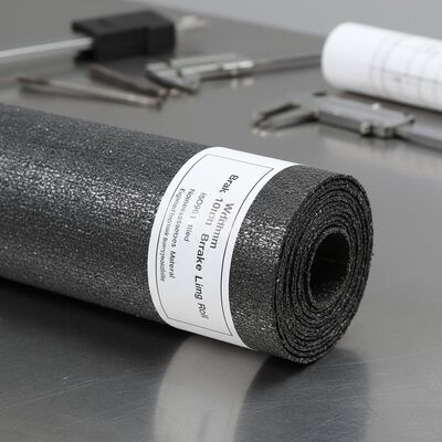 Width 100mm Brake Lining Roll ISO9001 Certified Non asbestos Material Engineered for Superior Brake System Compatibility