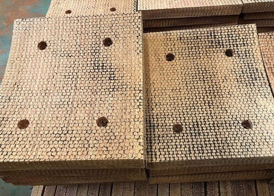 Copper Wire Reinforced Woven Brake Block Oil Well Drilling Brass Wire Brake Block
