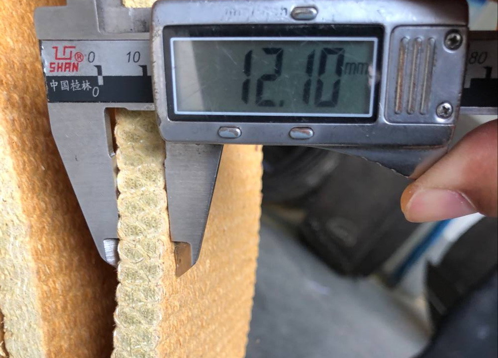 Automotive Asbestos Free Brake Lining Excellent Water Resistance Woven ...